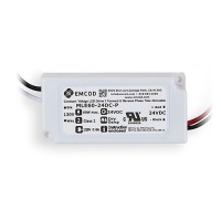 EMCOD MLE60-24DC-P 60watt 24volt DC LED electronic driver transformer indoor dimmable Class 2